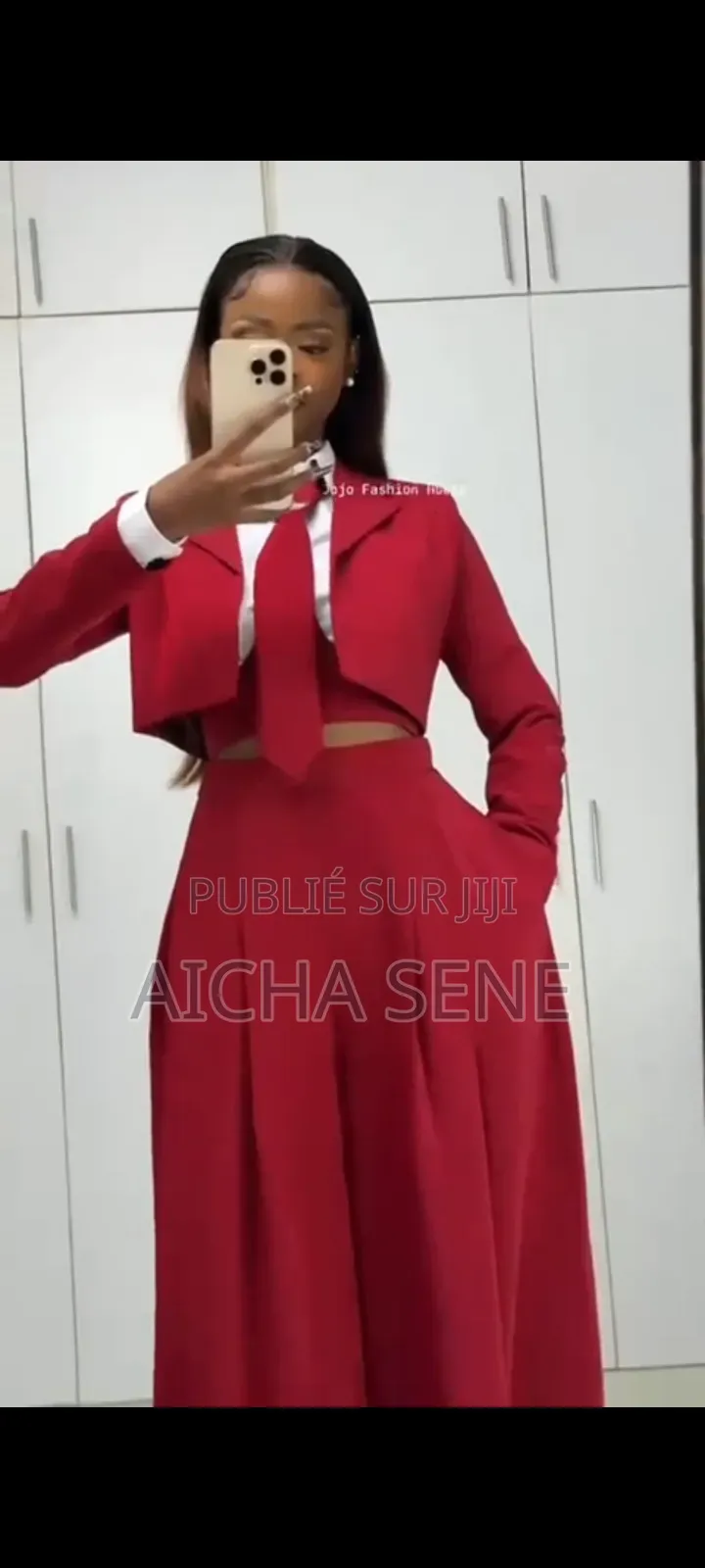 Ensemble Cravate +Mini Veste