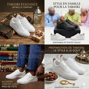 Titre : Baskets Slip-on Santoni - Élégance Tabaski Mouloud
