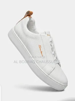 Titre : Baskets Slip-on Santoni - Élégance Tabaski Mouloud