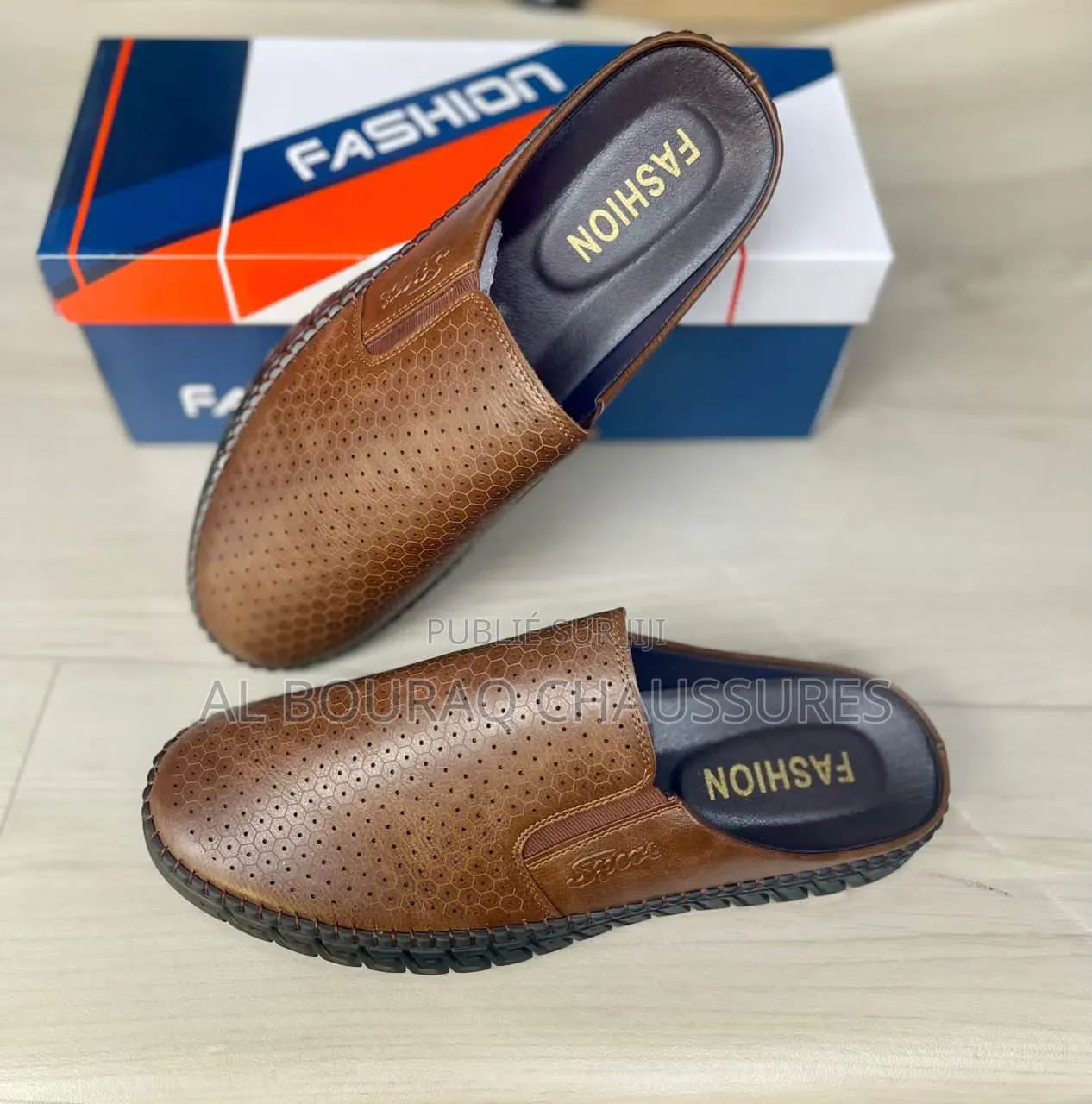 : Mocassins De Luxe Blancs - Cuir Souple - Neufs