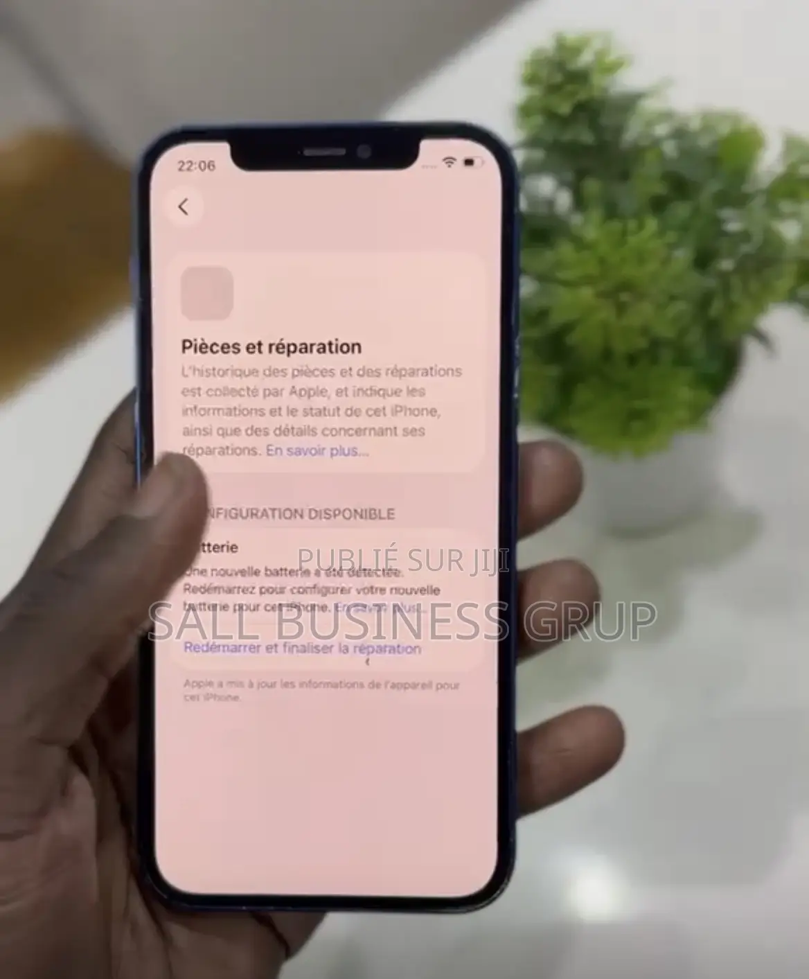 Apple iPhone 12 128 GB Bleu
