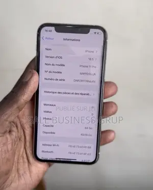 Apple iPhone 11 Pro 64 GB Blanc