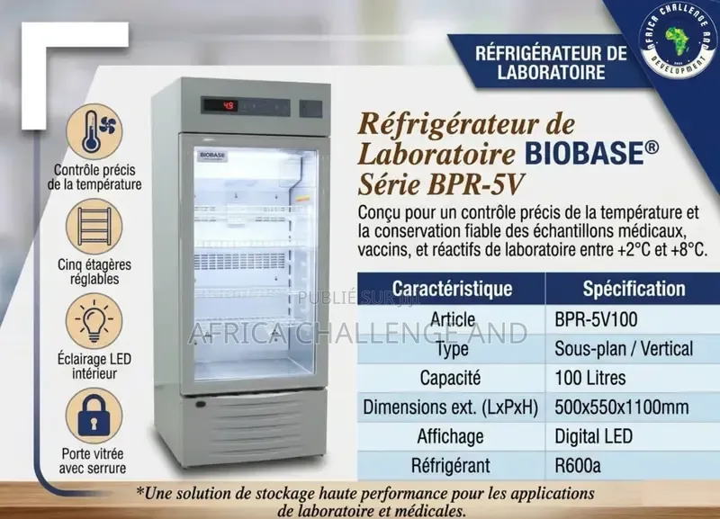 Ph-Mètre Et Réfrigérateur Labo