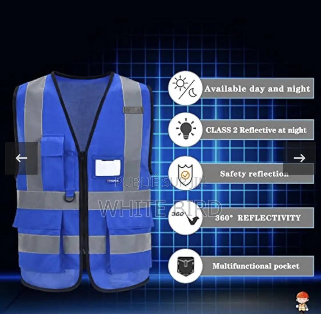 Gilet De Sécurité Haute Visibilité