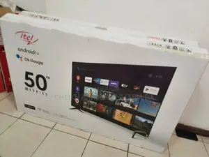 Smart Tv Itel 50 Pouces Android – Design Frameless Wifi Intégré