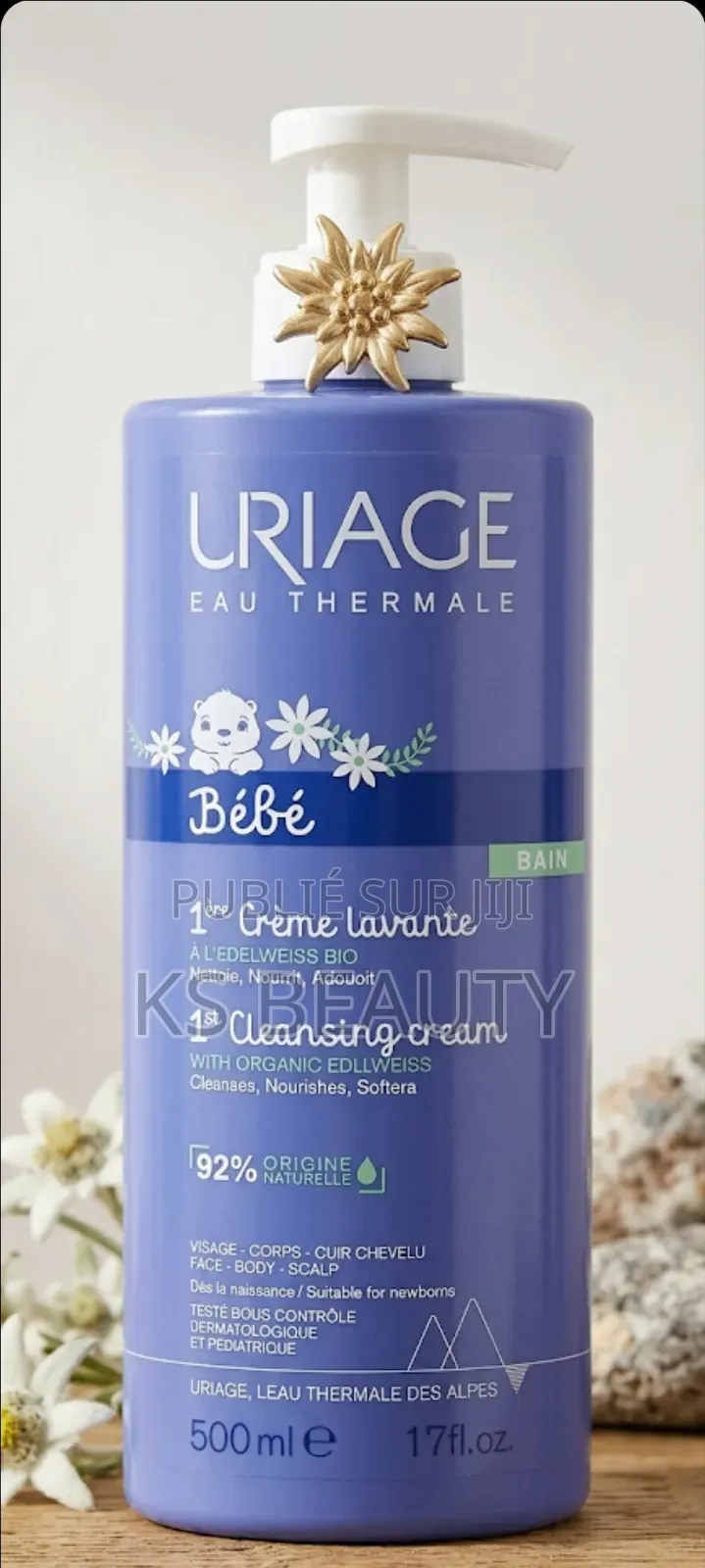 Uriage Bébé- 1ère Crème Lavante 500ml