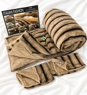 Drap Couette Fourrure 3 Pièces
