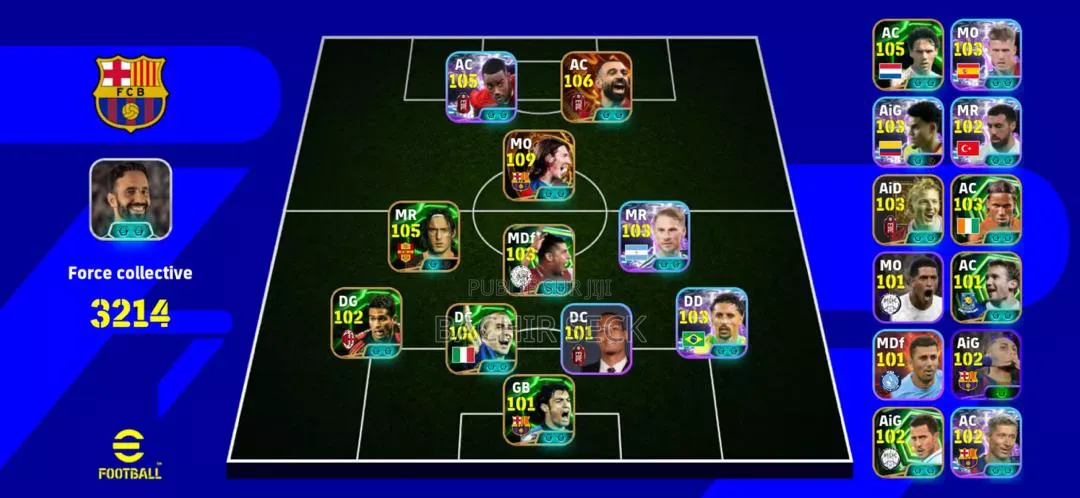 Compte Efootball