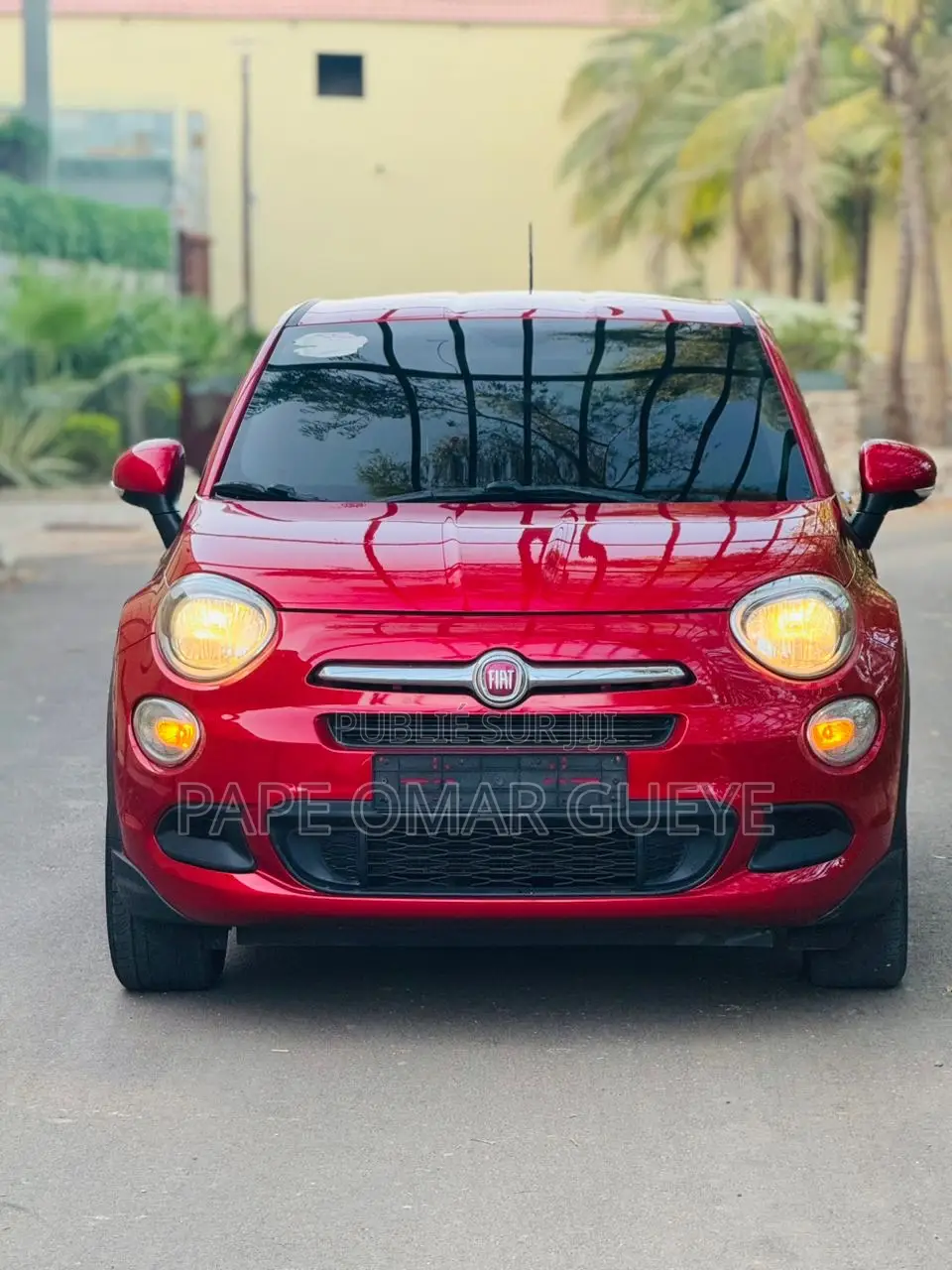 Fiat 500C 2016 Rouge