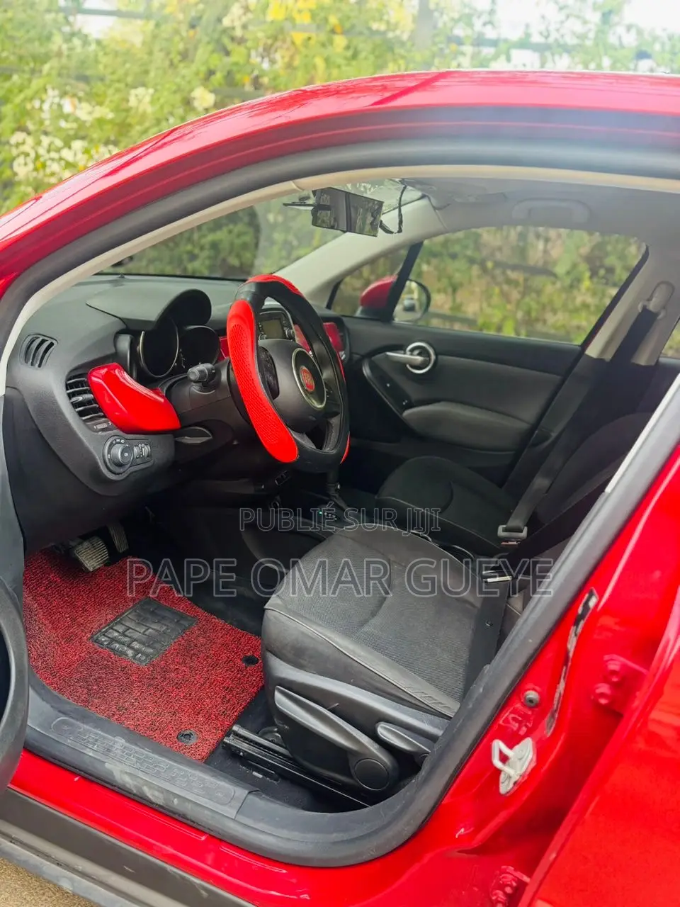Fiat 500C 2016 Rouge