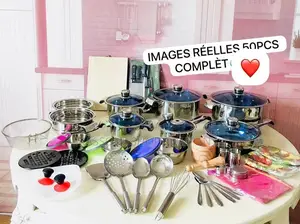 Bactérie Cuisine 58 Pièces Lourd Prix:36000f