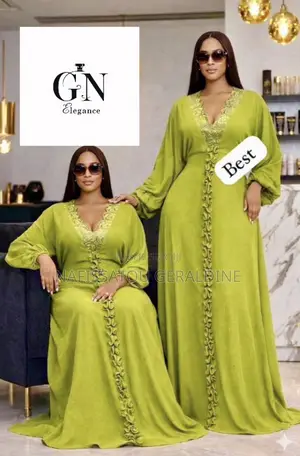 Boubou Femme Élégant À Dakar | Mode Chic Gnelegance