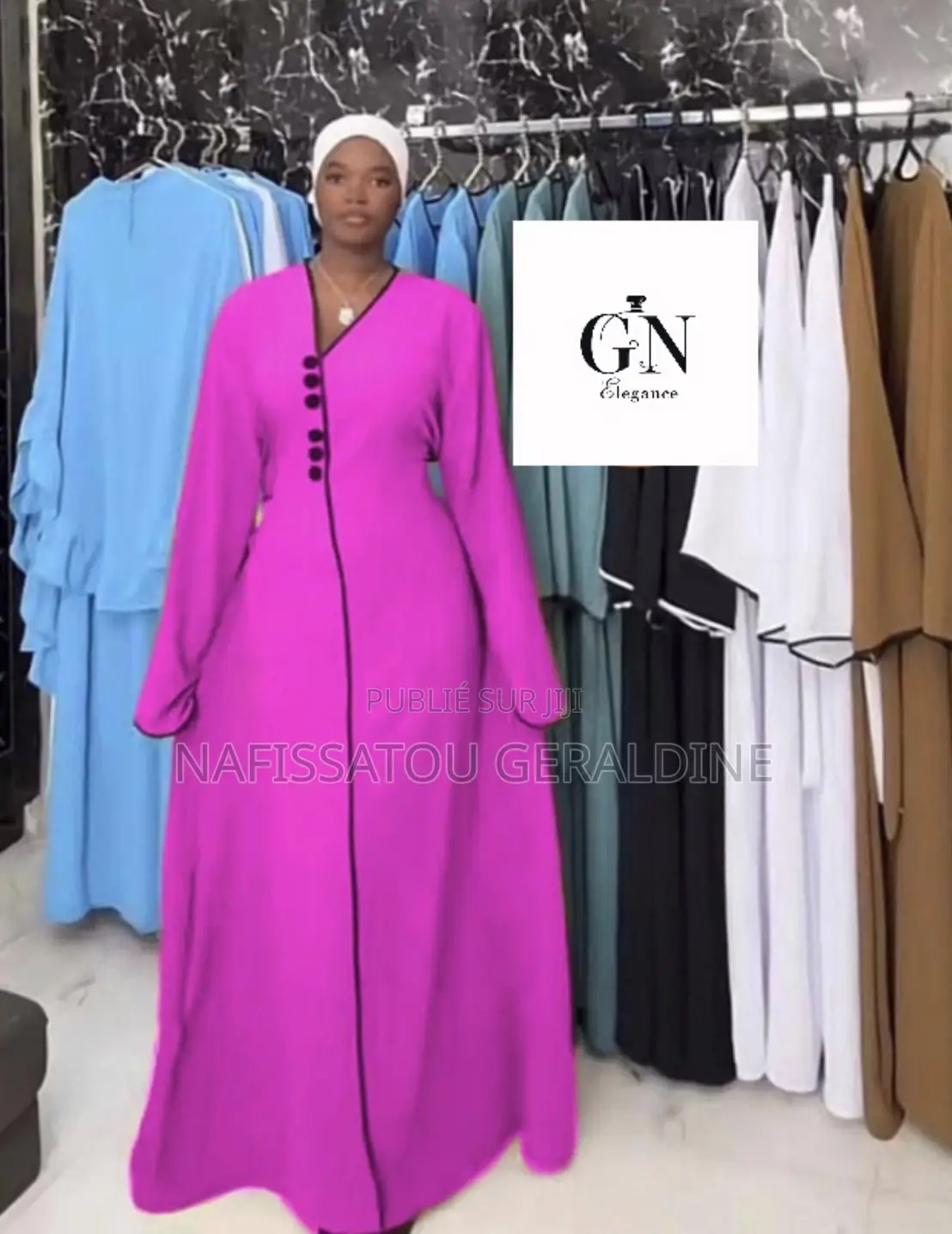 Boubou Femme Élégant À Dakar | Mode Chic Gnelegance