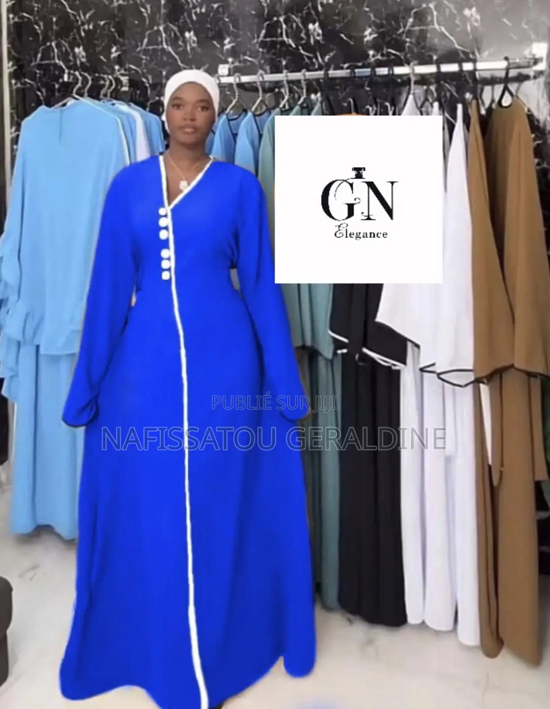 Boubou Femme Élégant À Dakar | Mode Chic Gnelegance