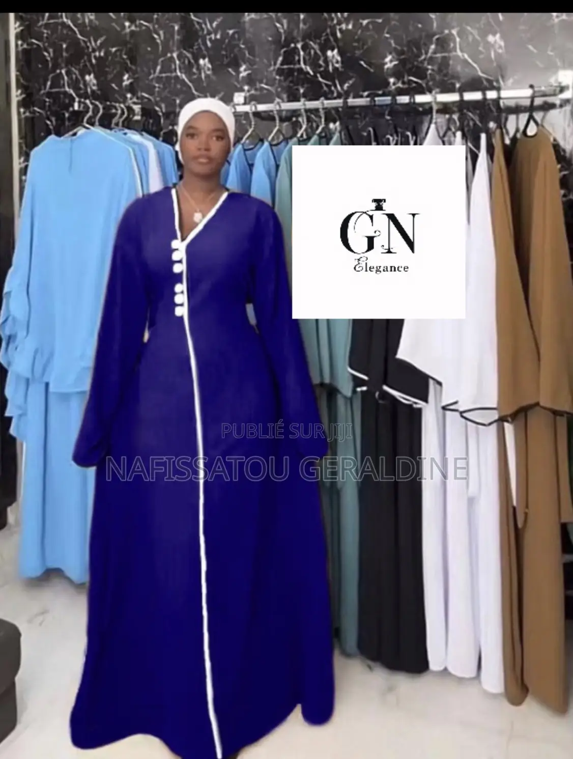 Boubou Femme Élégant À Dakar | Mode Chic Gnelegance