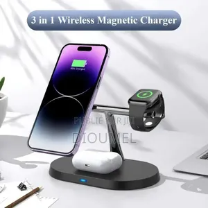 Chargeur Magnétique 3in1