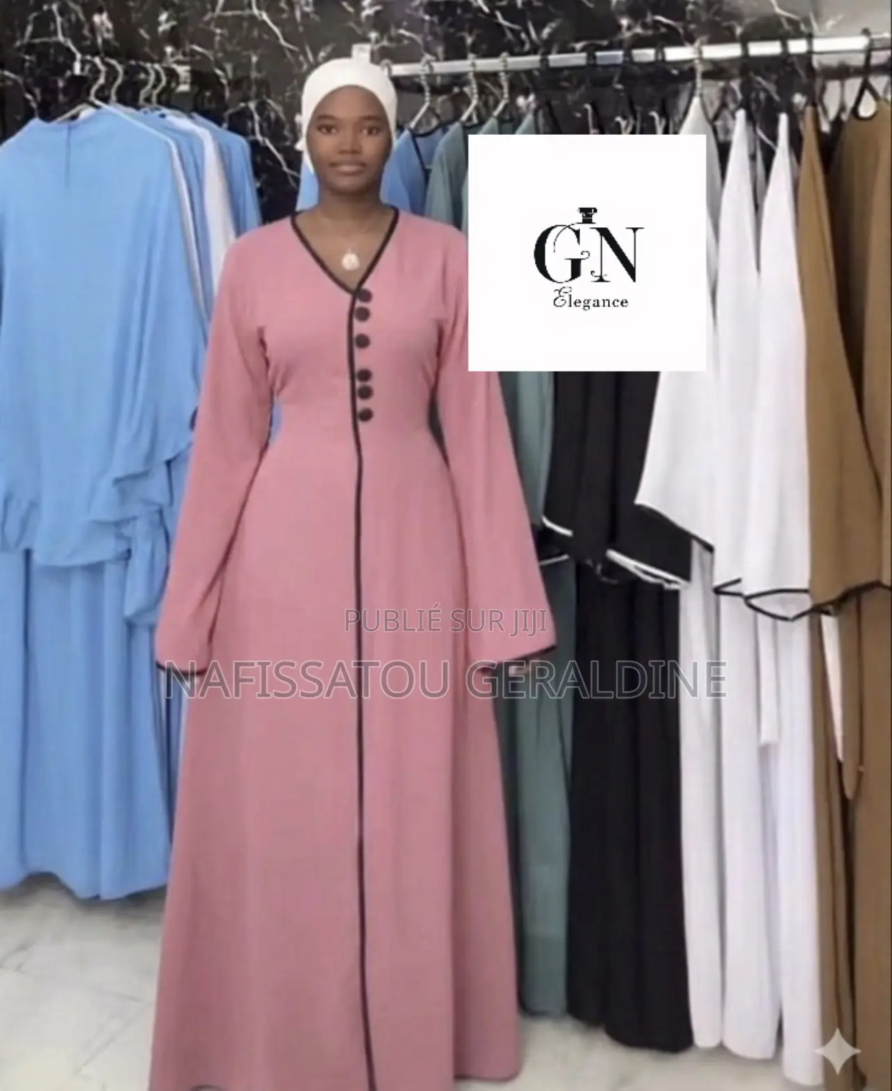 Boubou Femme Élégant À Dakar | Mode Chic Gnelegance