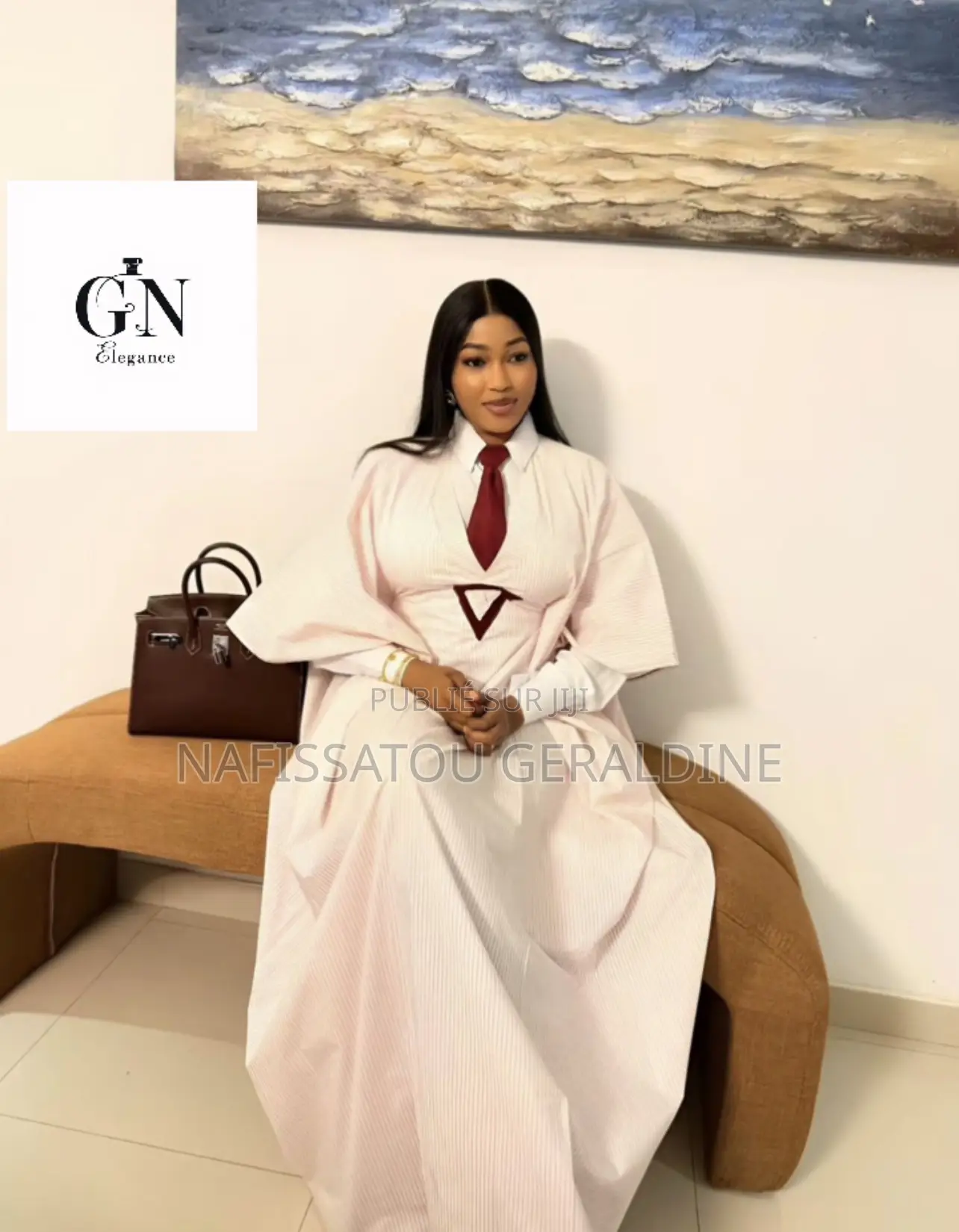 Boubou Femme Élégant À Dakar | Mode Chic Gnelegance
