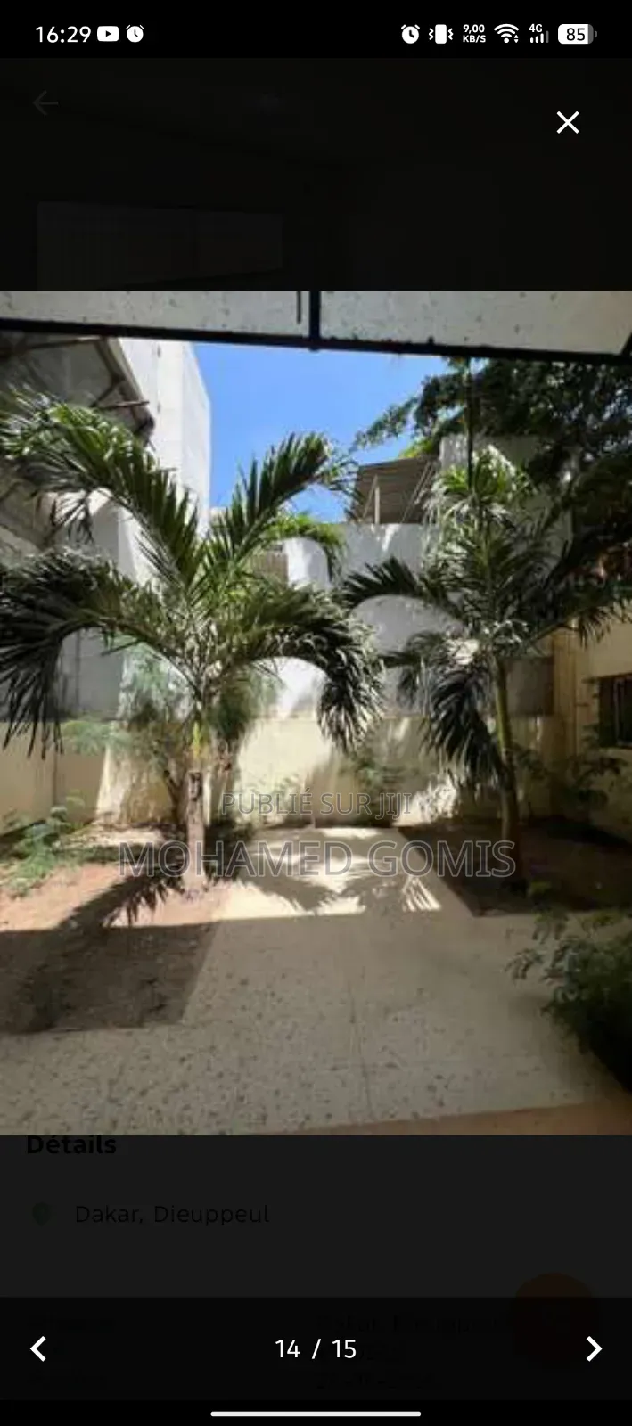 4chbre Maison de ville/terrasse dans Point E à Vendre