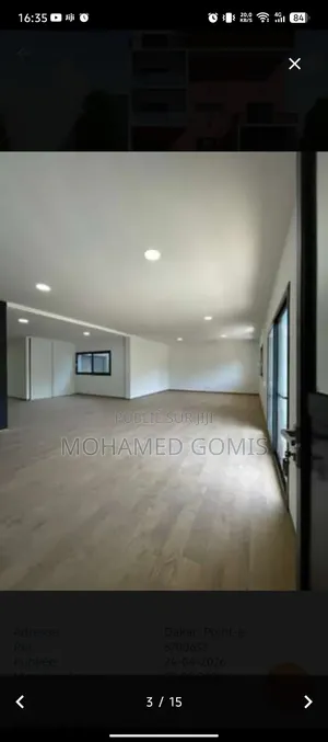 6chbre Appartement-terrasse dans Point E à Vendre