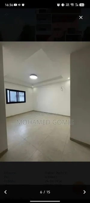 6chbre Appartement-terrasse dans Point E à Vendre