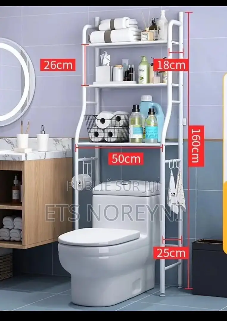 Étagère De Rangement Pour Salle De Bain