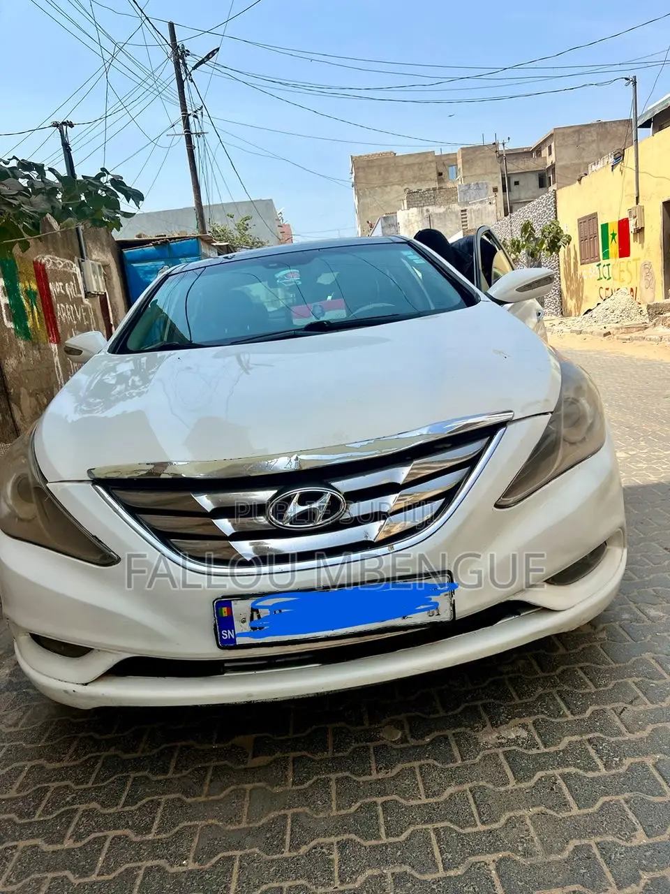 Hyundai Sonata 2012 Blanc