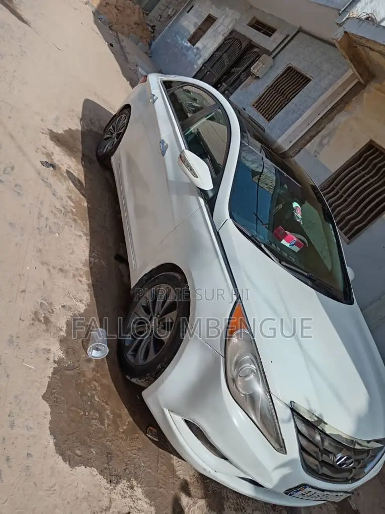 Hyundai Sonata 2012 Blanc