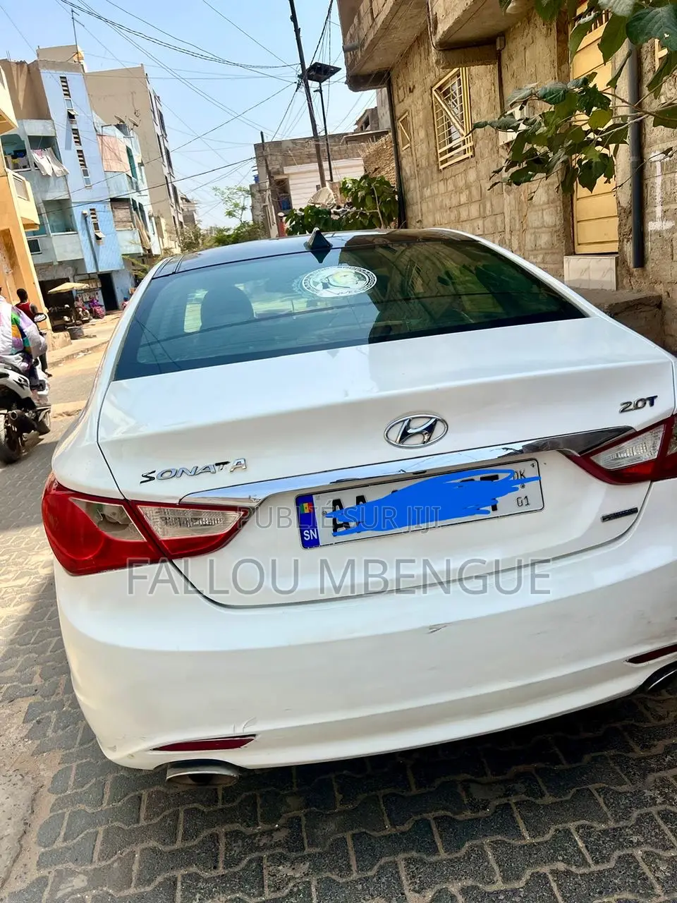 Hyundai Sonata 2012 Blanc