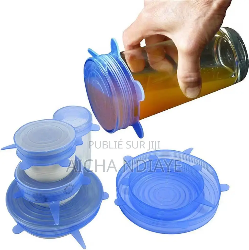 Couvercles en Silicone Réutilisable