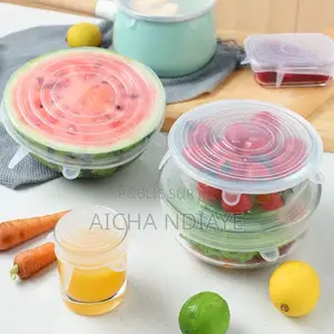 Couvercles en Silicone Réutilisable