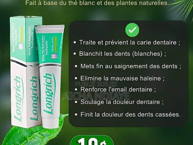 Pâte Dentifrice