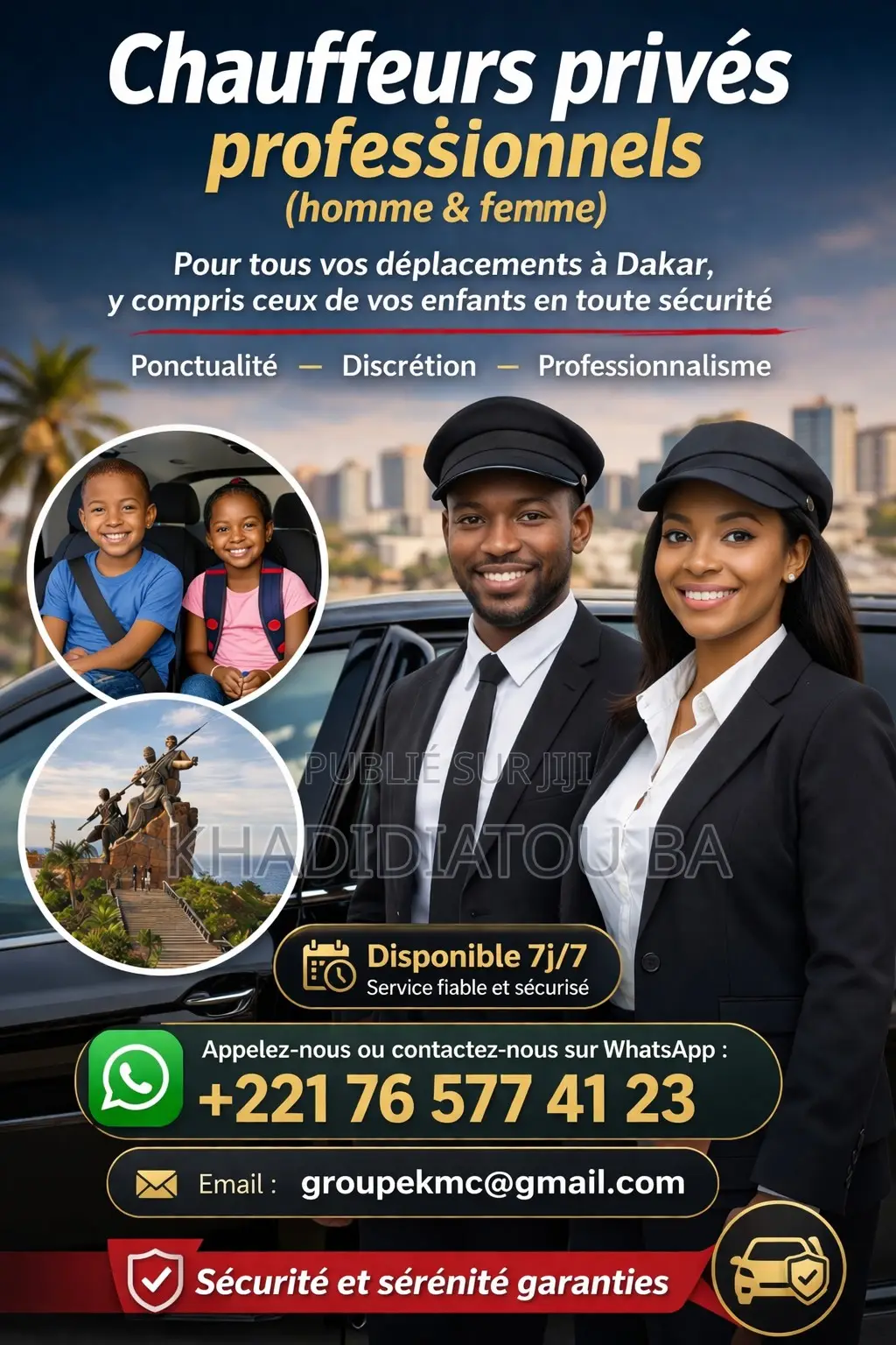 Chauffeur Privé Femme
