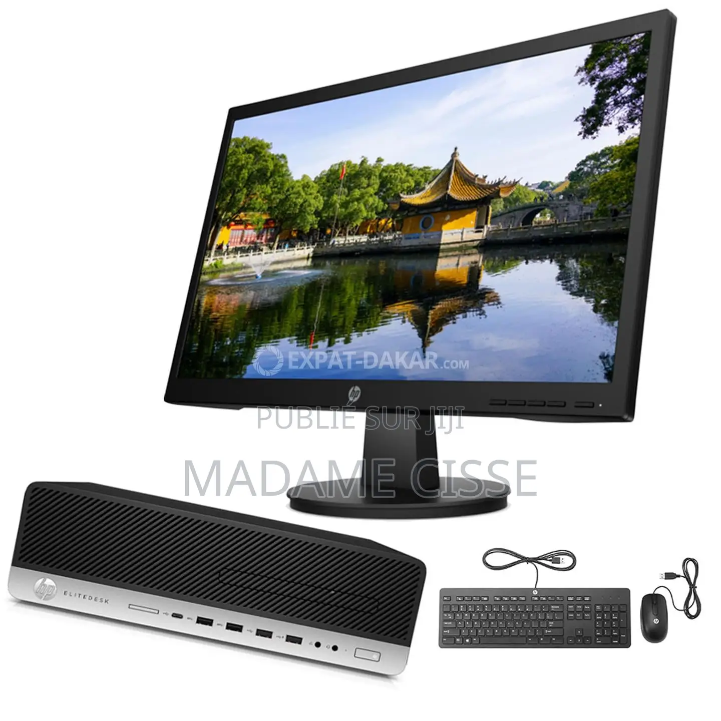 Nouveau HP EliteDesk 800 G3 8GB Intel Core i5 HDD 500GB