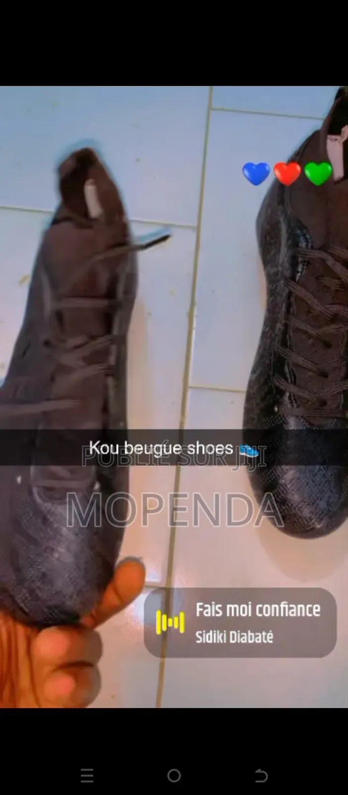 Crampons Football