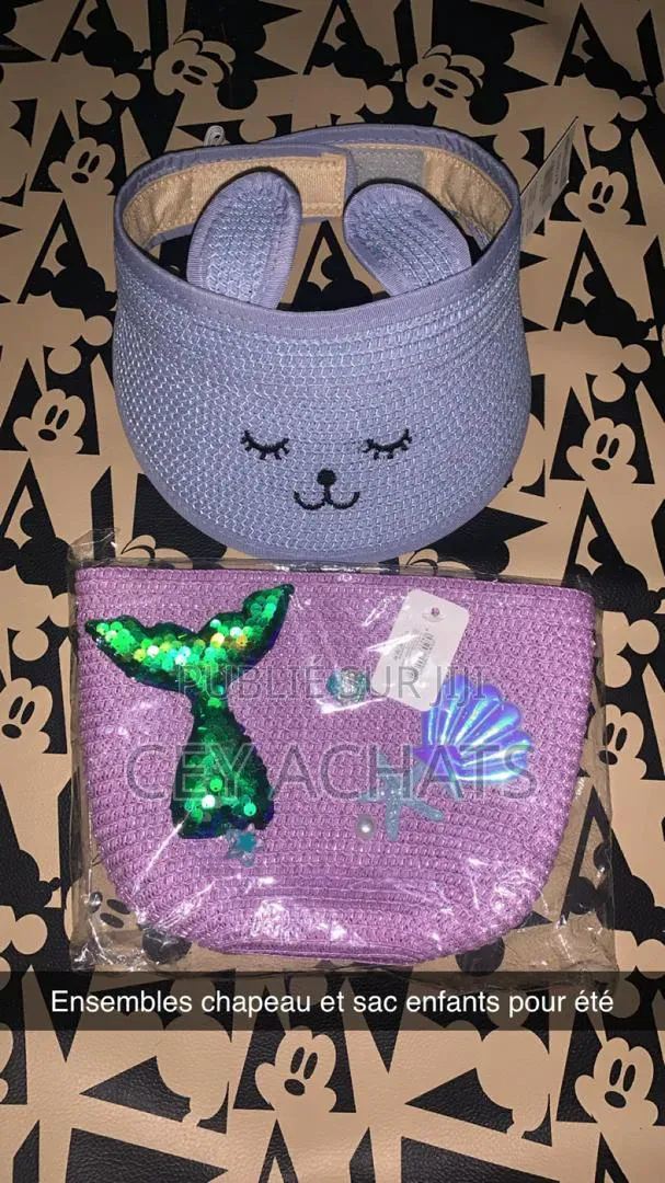Ensemble Chapeau Et Sac