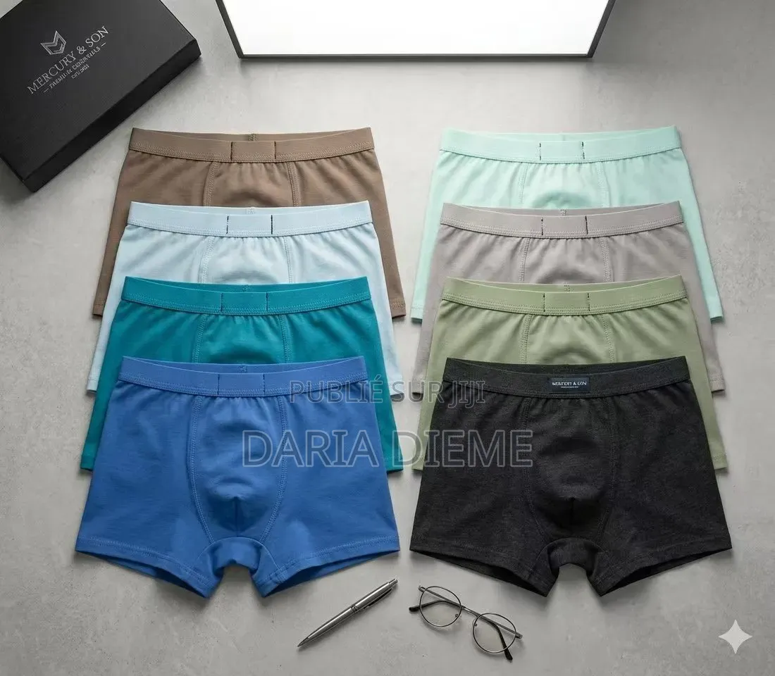 Caleçons Pour Enfants, Modèle Unique, 100% Coton