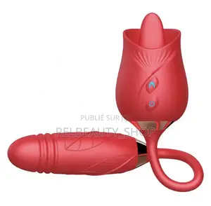 Vibrateur Puissant 2 en 1 Jouet Sexuel, Femme Couple