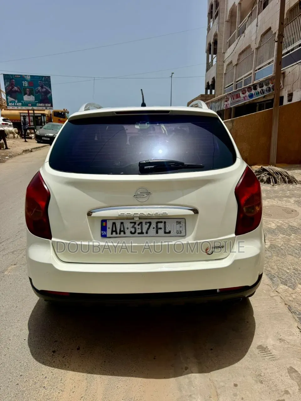 SsangYong Korando 2013 Blanc