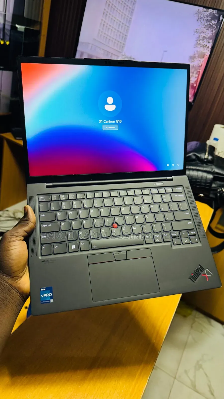 Nouveau Lenovo ThinkPad X1 Carbon 16GB Intel Core i7 SSD 512GB