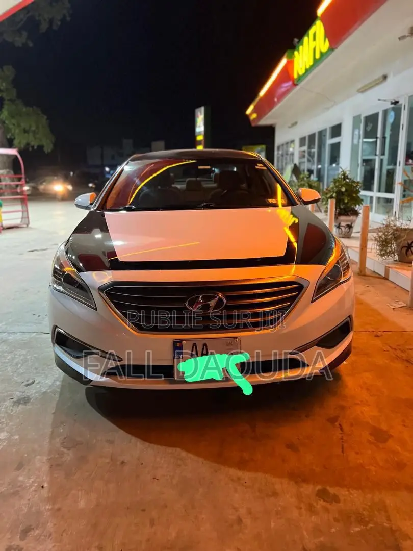 Hyundai Sonata 2017 Blanc