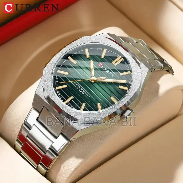 Montre De Luxe en Quartz Pour Hommes, Bracelet en Acier, Étanche