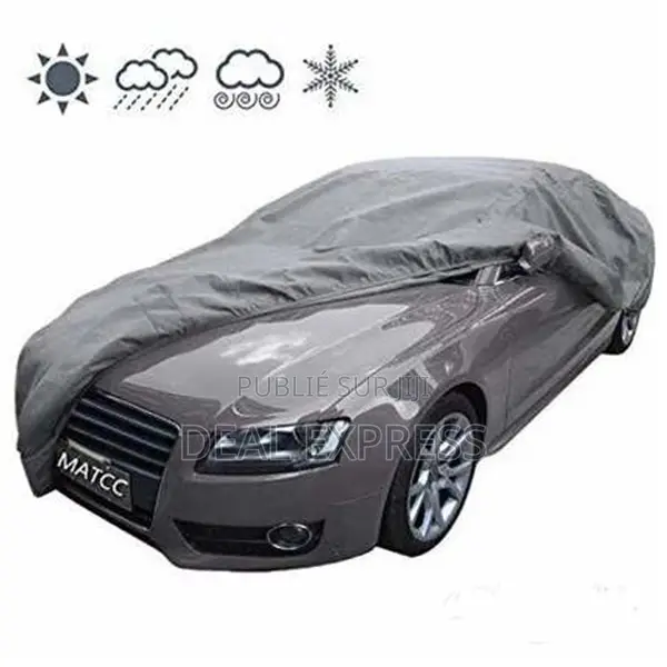 Bâche Voiture Housse Imperméable Coton Doux Taille S, M Et L