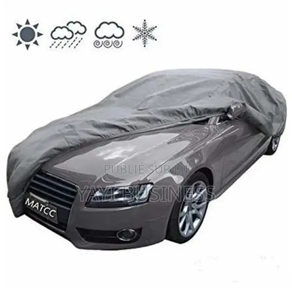 Bâche Voiture Housse Imperméable Coton Doux Taille S, M Et L