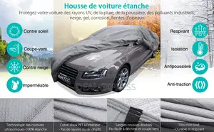 Bâche Voiture Housse Imperméable Coton Doux Taille S, M Et L