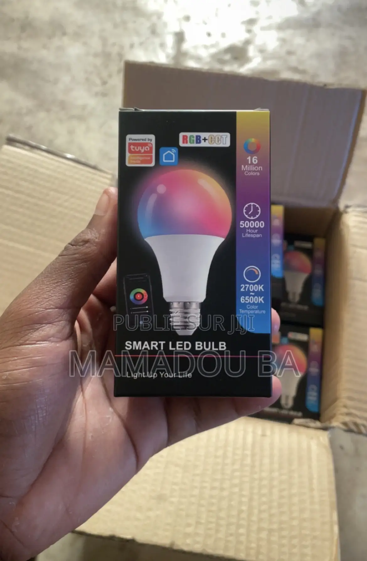 Ampoule Connectée RGB Intelligente — Tuya Bluetooth