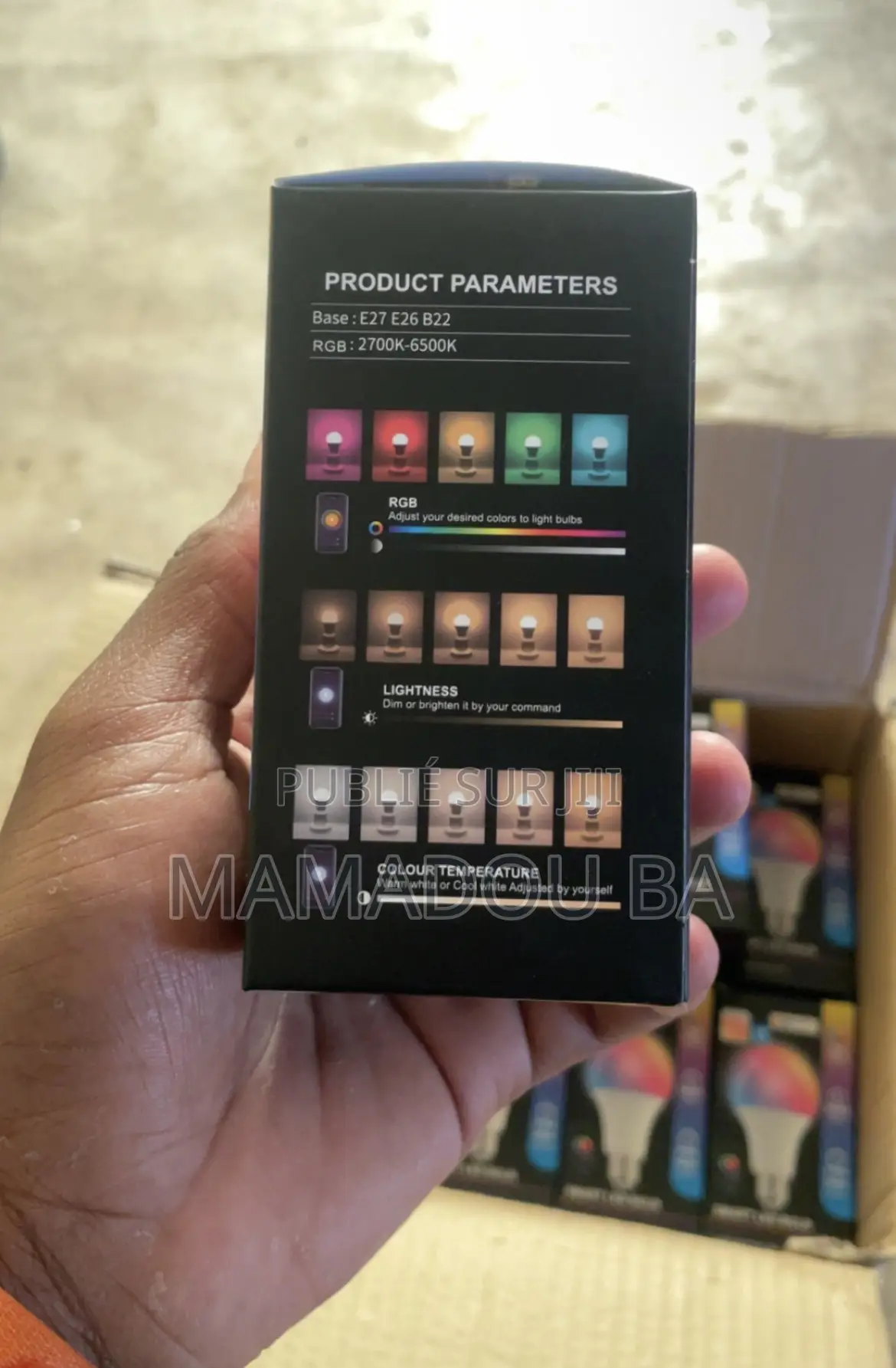 Ampoule Connectée RGB Intelligente — Tuya Bluetooth