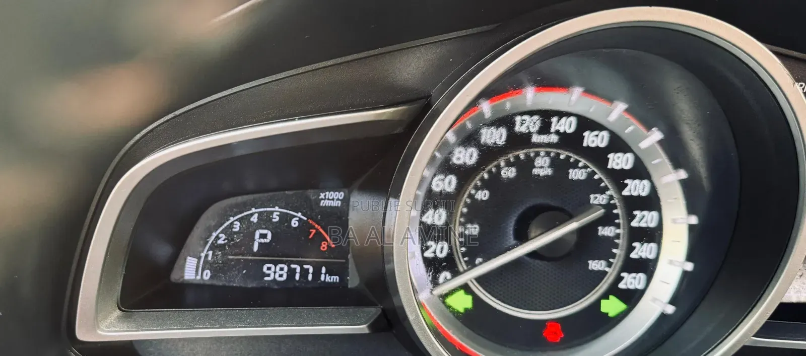 Mazda 3 2016 Rouge