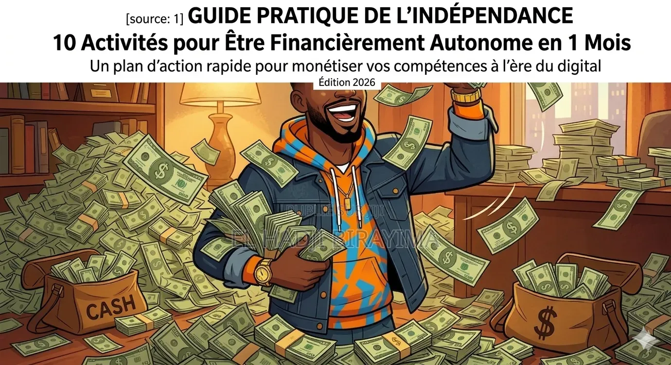 Ebook Pdf( 10 Activités Pour l'Autonomie Financière en 1 Mois )