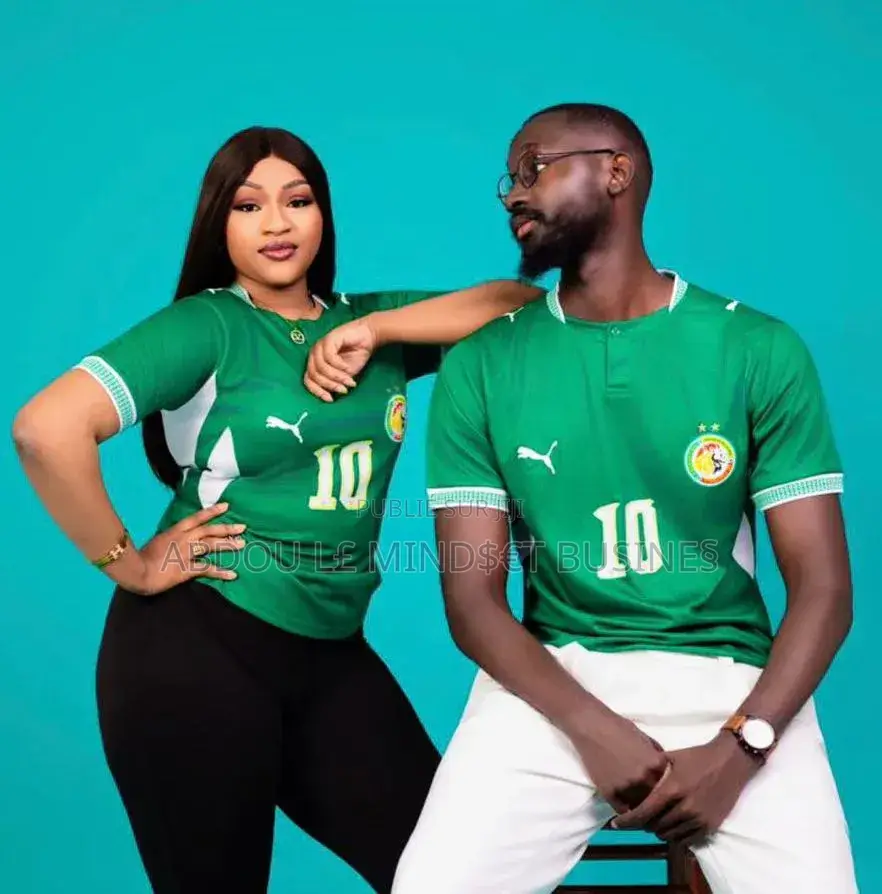 Maillots Collection Sénégal 2 Étoiles Disponible